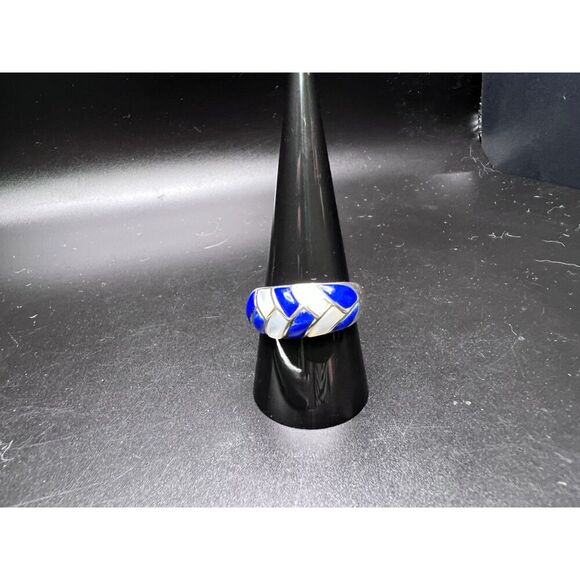 Sterling Silver Dome Ring - Picture 1 of 8